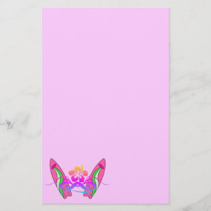 Girls Surfboard Stationery Briefpapier