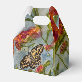 Girls Sweet Butterfly Birthday Favor Box Bedankdoosjes