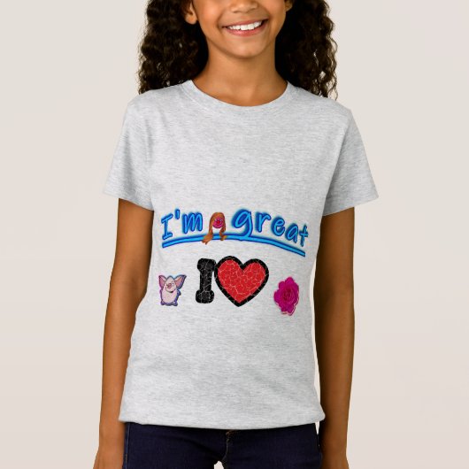 Girls' t-shirt (Voorkant)