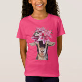 Girls T-shirt Lilly the Goat (Voorkant)