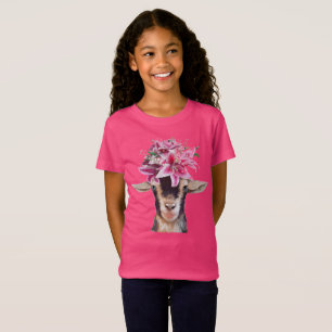 Girls T-shirt Lilly the Goat