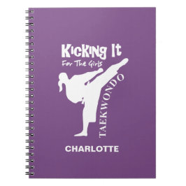 Girls Taekwondo Martial Arts Notitieboek