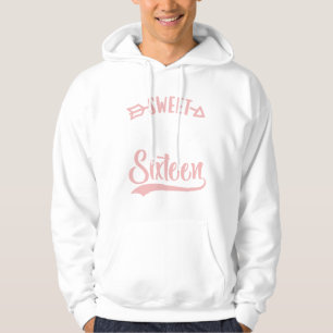 Girls Teen Cute Sweet Sixteen Sweet 16 Birthday Hoodie