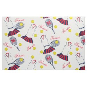 Girls Tennis Racquet en Balls Monogram Stof