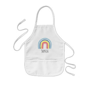 Girls Trendy en Cute Rainbow Kinder Schort
