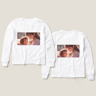 Girls Tri-Blend Shirt - Moeder en kind