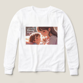Girls Tri-Blend Shirt - Moeder en kind