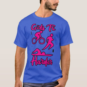 Girls Tri Harder 4 T-shirt