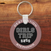 Girls Trip 2022 Girls Weekend Vacation Getaway Sleutelhanger (Voorkant)