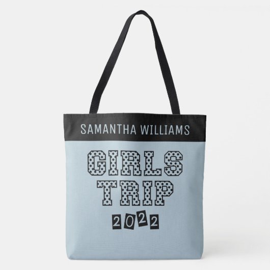 Girls Trip 2022 Girls Weekend Vacation Getaway Tote Bag (Voorkant)