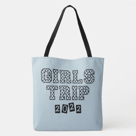 Girls Trip 2022 Girls Weekend Vacation Getaway Tote Bag (Achterkant)