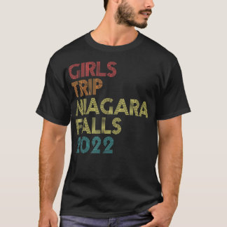 Girls Trip 2022 Niagara Herfst Vacation Matching V T-shirt