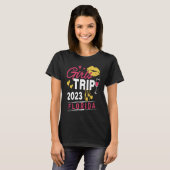 Girls Trip 2023 Florida Weekend Travel Group Match T-shirt (Voorkant volledig)
