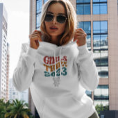 Girl's Trip 2023  kleuren en tekst Hoodie