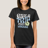 Girls Trip 2023 Langkawi Beach Destination Retro G T-shirt (Voorkant)