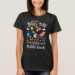 Girls Trip 2023 Vakantie Honolulu Hawaii Waikiki B T-shirt