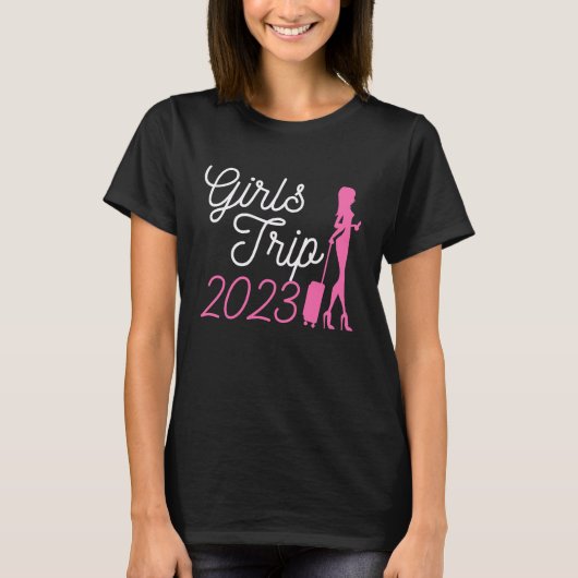 Girls Trip 2023 Weekend T-shirt (Voorkant)