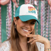 Girl's Trip 2024  kleuren en tekst Trucker Pet
