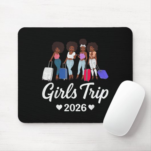 Girls Trip 2026 For Black Melanin Queen On Vacatio Muismat (Met muis)