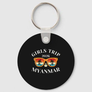 Girls Trip 2026 Myanmar Spring Break 2026 Cruise V Sleutelhanger