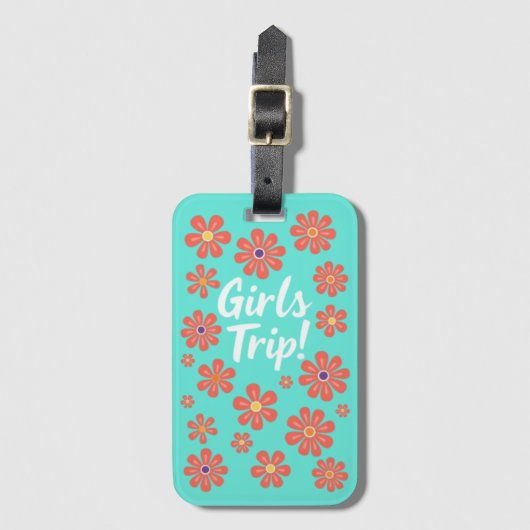 Girls Trip Bagagelabel (Voorkant (verticaal))