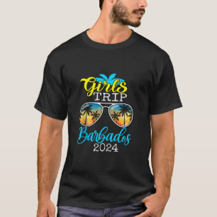 Girls Trip Barbados 2024 Shirt Vrouwen Weekend Bir
