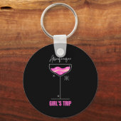 Girls Trip Beach Drink Albuquerque New Mexico  Sleutelhanger (Voorkant)