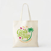 Girls Trip Beach Tote Bag (Voorkant)