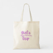 Girl's Trip, Beter dan Therapie in Paarse Tote Bag (Achterkant)