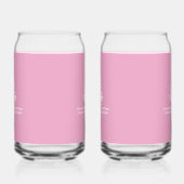 Girls Trip Create Memories Pink Blikvorm Glas (Rechts)