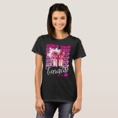 Girls Trip Curacao 2023 for Womens Weekend Birthda T-shirt (Voorkant volledig)