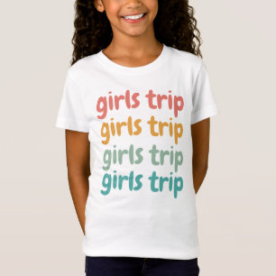 Girls Trip Cute Retro Girls Weekend Getaway T-shirt