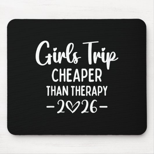 Girls Trip Er Than A Therapy 2026 Weekend Queen Si Muismat (Voorkant)
