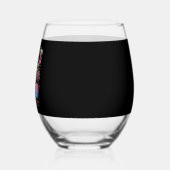 Girl's Trip Florida 2024 Zomer Beach Weekend Wijnglas Zonder Voet (Links)