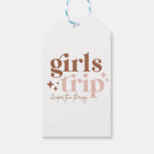 Girls Trip Goedkoper dan Therapy Welcome Bag Cadeaulabel (Voorkant)