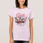 Girls Trip Loading T-shirt – Matching Vakantie (Voorkant)
