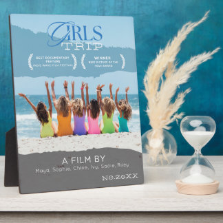 "Girls Trip" Movie Poster Award Plaque Fotoplaat