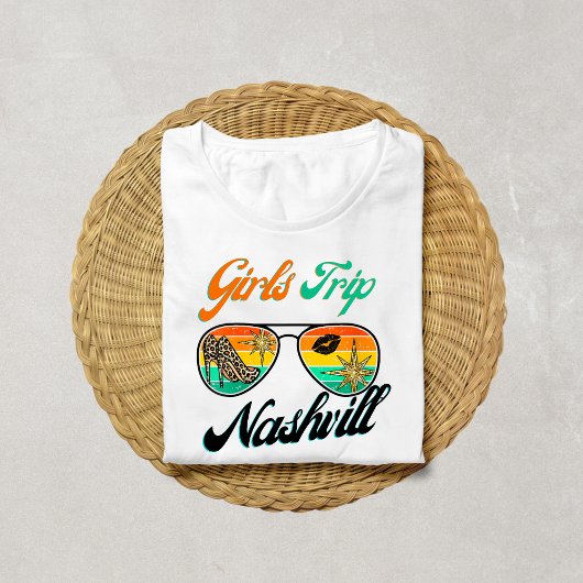 Girls Trip Nashville 2026 Shirt for Women Weekend