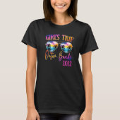 Girls Trip Outer Banks Carolina 2022 zonnebril Su T-shirt (Voorkant)