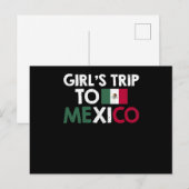 Girls Trip To Mexico Feestdagenkaart (Voorkant / Achterkant)