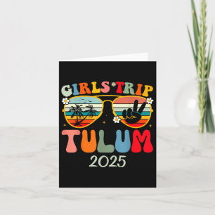 Girls Trip Tulum 2025 Zomer Strand Weekend Vakanti Kaart