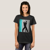Girls Turquoise Dance Champion Dance Team T-shirt (Voorkant volledig)