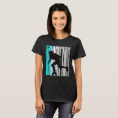 Girls Turquoise Roller Skating Champion Roller Ska T-shirt (Voorkant volledig)
