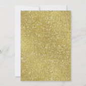 Girl's Twinkle Little Star 1e verjaardag Uitnodigi Kaart (Achterkant)