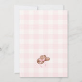 Girl's Two Dozen Roses Western Birthday Kaart (Achterkant)