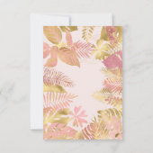 Girls Two Wild 2e verjaardag Oerwoud Safari Kaart (Achterkant)