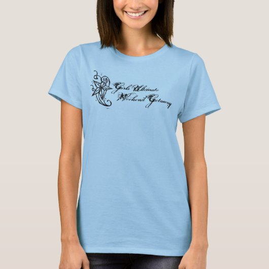 Girls Ultimate Weekend Getaway T-shirt (Voorkant)