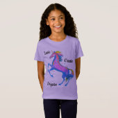 Girls Unicorn T-shirt (Voorkant volledig)