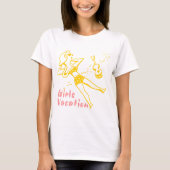 Girls Vacation T-shirt (Voorkant)