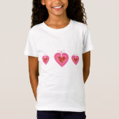 Girls Valentijnsdag T-Shirt (Voorkant)